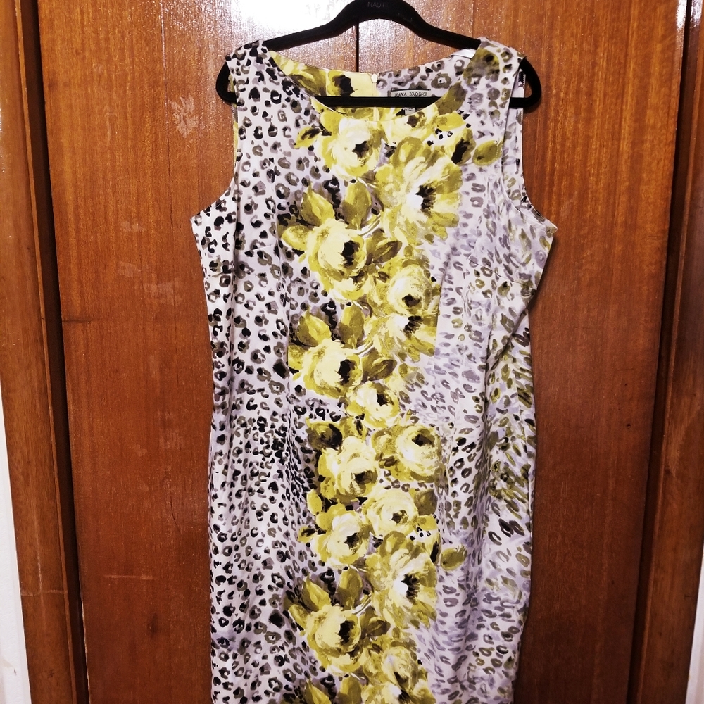 Maya Brooke Floral Dress